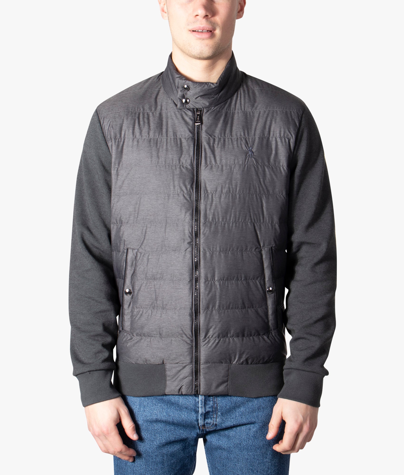 Quilted Hybrid Sweat/Jacket Windsor Heather Polo Ralph Lauren | EQVVS