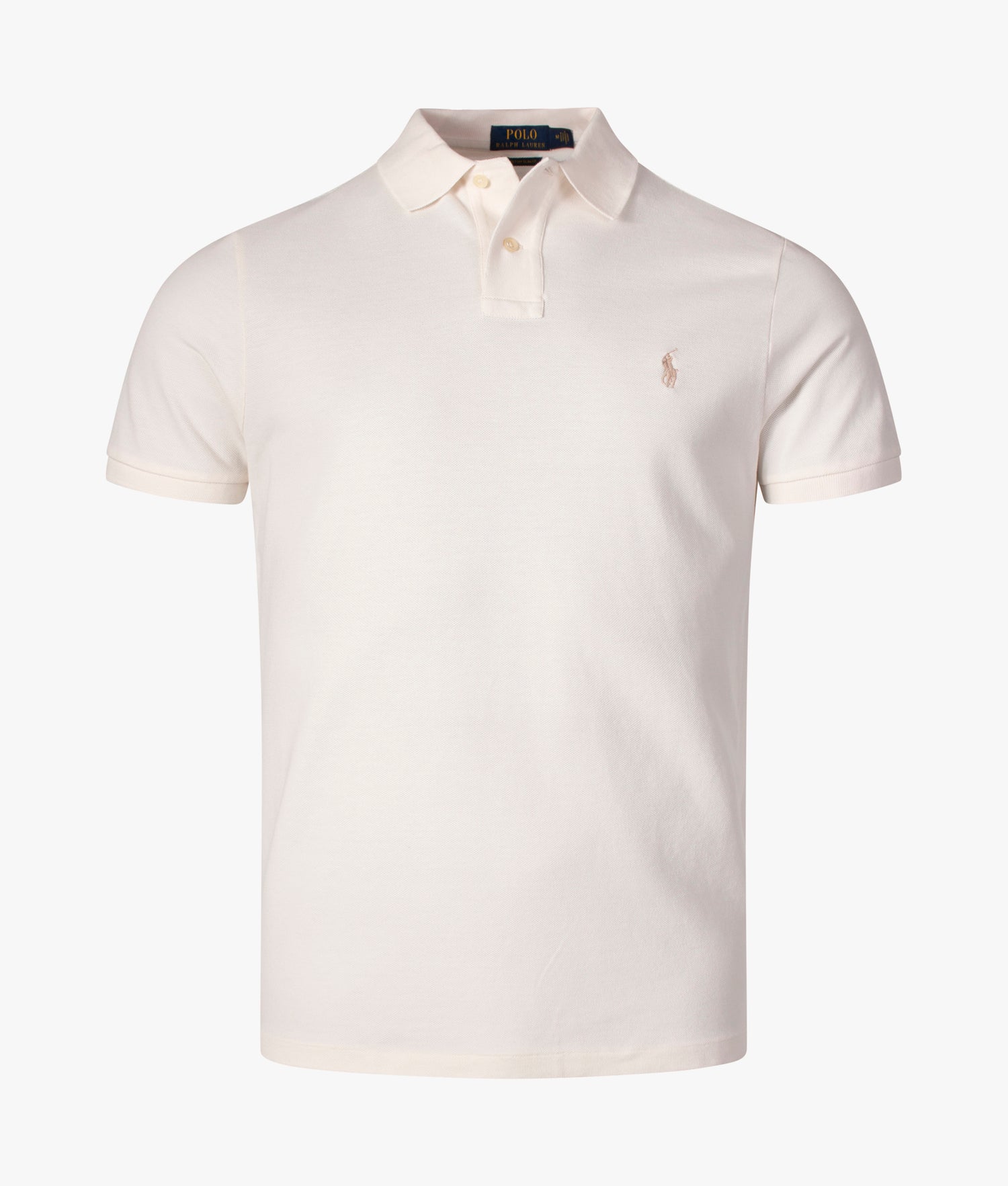 Cream ralph lauren outlet polo shirt