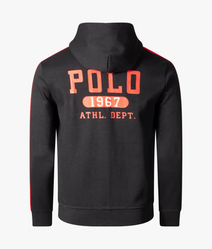 Ralph lauren black on sale and red hoodie