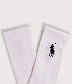 3-Pack-Big-Pony-Crew-Socks-White-Polo-Ralph-Lauren-EQVVS