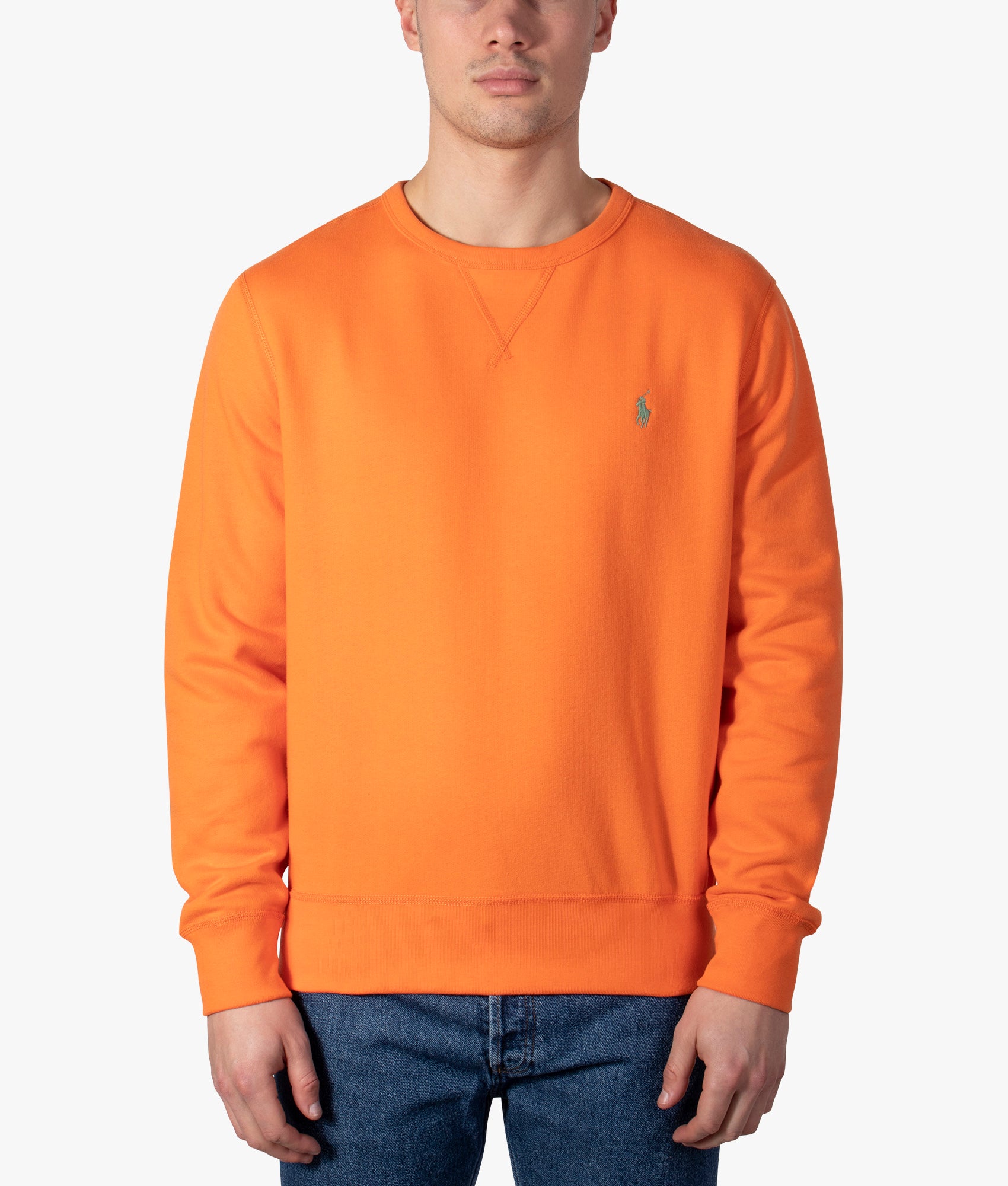 Ralph lauren 2024 orange sweatshirt