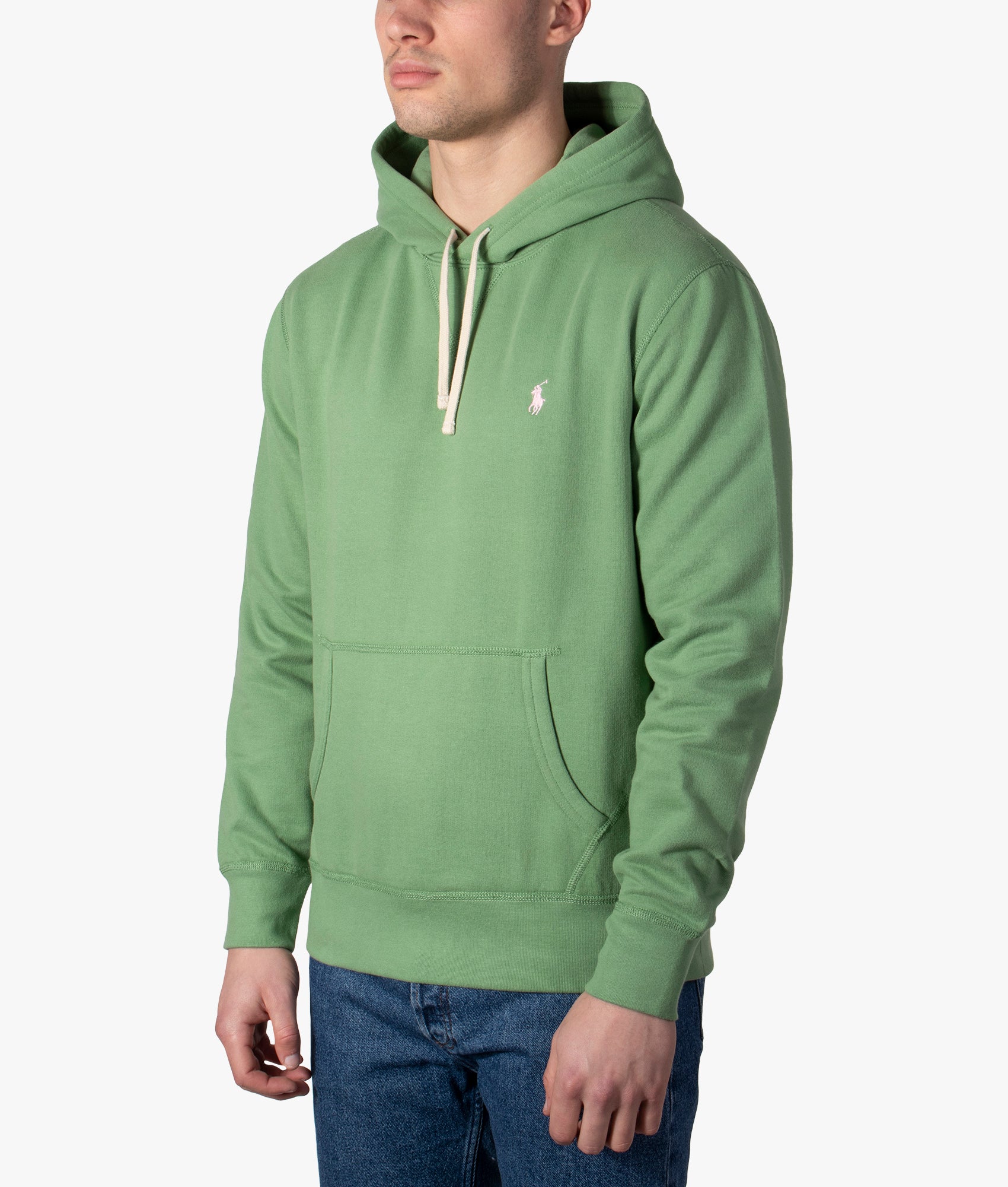 Casaco POLO RALPH LAUREN Hood Polo Logo Sweat Verde de Homem, 710917886004