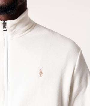 Luxury Jersey Track Jacket Clubhouse Cream, Polo Ralph Lauren