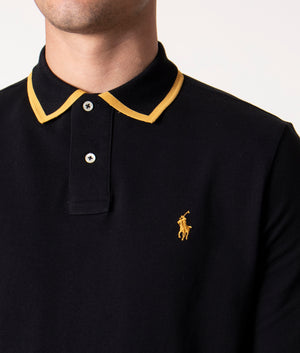 Custom Slim Fit Long Sleeve Polo Shirt