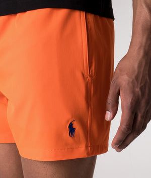 Orange ralph lauren swim shorts online