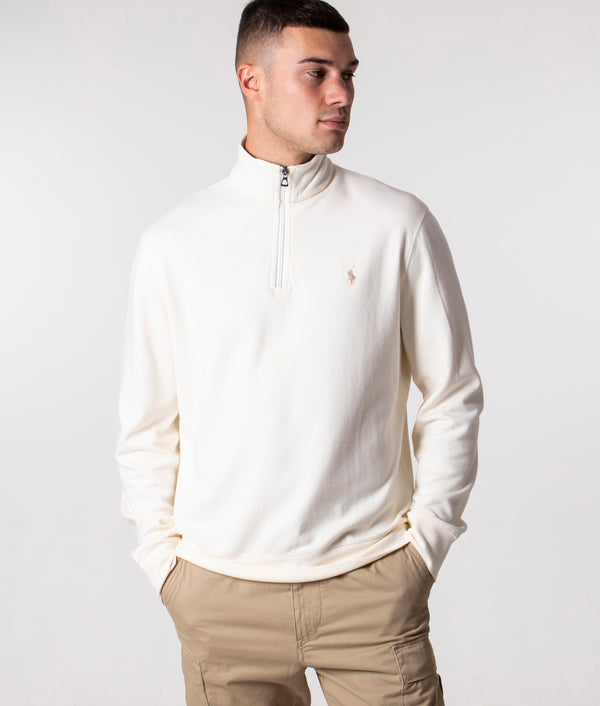 Ralph lauren quarter hot sale zip sweatshirt