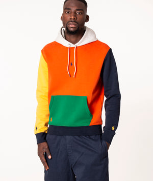 Colour-Blocked Knit Hoodie | Polo Ralph Lauren | EQVVS