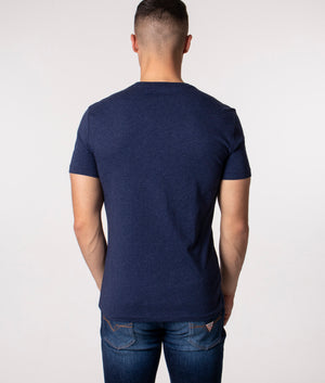 Custom Slim Fit T-Shirt | 282 Spring Navy Heather | Polo Ralph Lauren | EQVVS