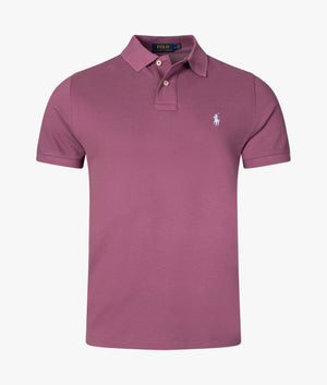 Custom Slim Fit Mesh Polo Shirt Aurora Polo Ralph Lauren EQVVS