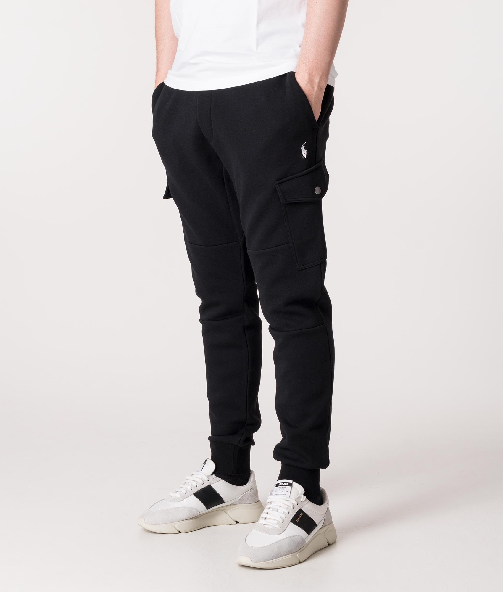 Double Knit Cargo Joggers Polo Black | Polo Ralph Lauren | EQVVS