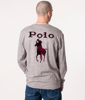 Tartan Logo T-Shirt Dark Vintage Heather | Polo Ralph Lauren | EQVVS