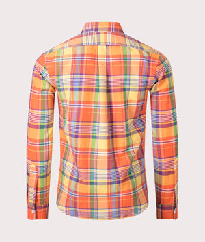 Custom-Fit-Checkered-Oxford-Shirt-Orange/Yellow-Multi-Polo-Ralph-Lauren-EQVVS