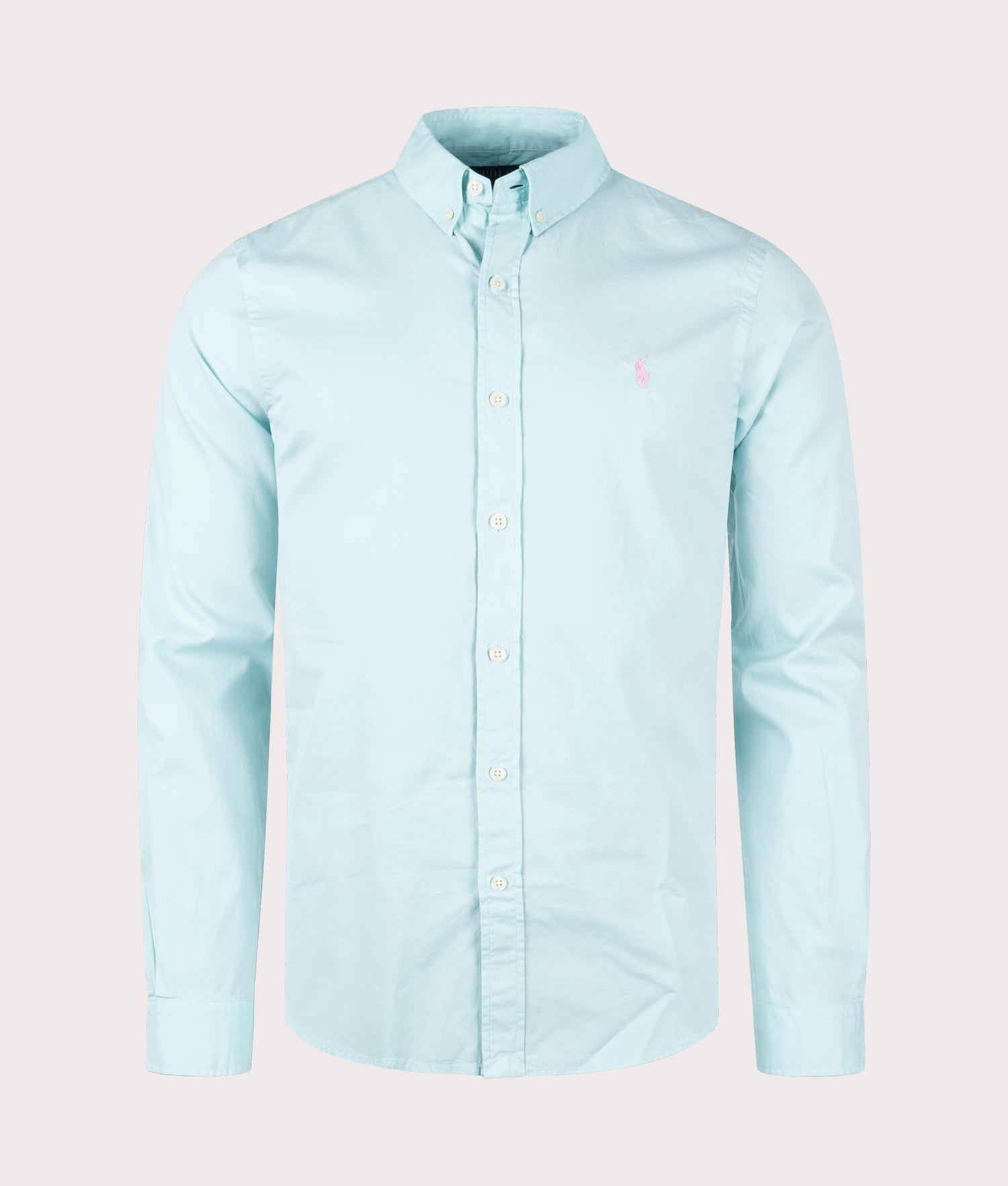 Slim Fit Twill Sport Shirt Island Aqua, Polo Ralph Lauren