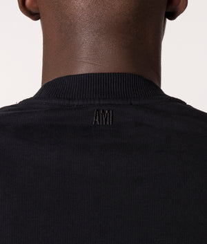 Ami-De-Couer-Sweatshirt-Black-AMI-EQVVS