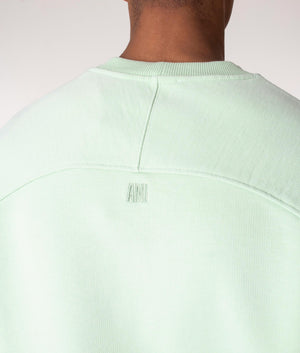 Ami-De-Coeur-Sweatshirt-Aqua-AMI-EQVVS