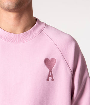 Ami-De-Coeur-Sweatshirt-Pink-AMI-EQVVS