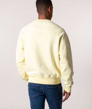 Ami-De-Coeur-Sweatshirt-Yellow-AMI-EQVVS