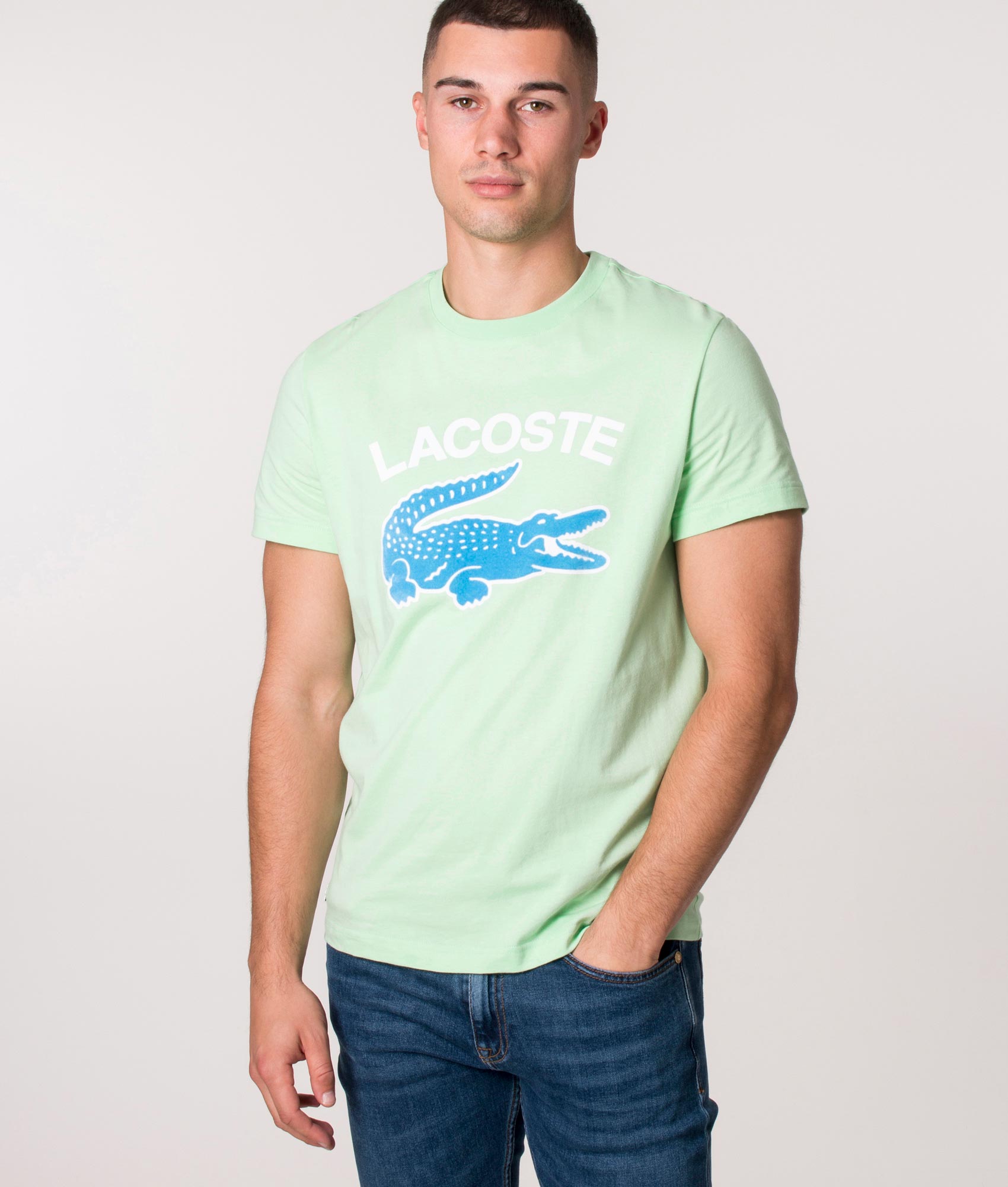 Big Crocodile Print T-shirt | Lacoste | EQVVS