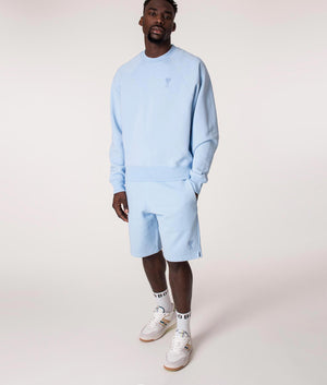 Regular-Fit-Tonal-ADC-Sweat-Shorts-Sky-Blue/Sky-Blue-AMI-EQVVS