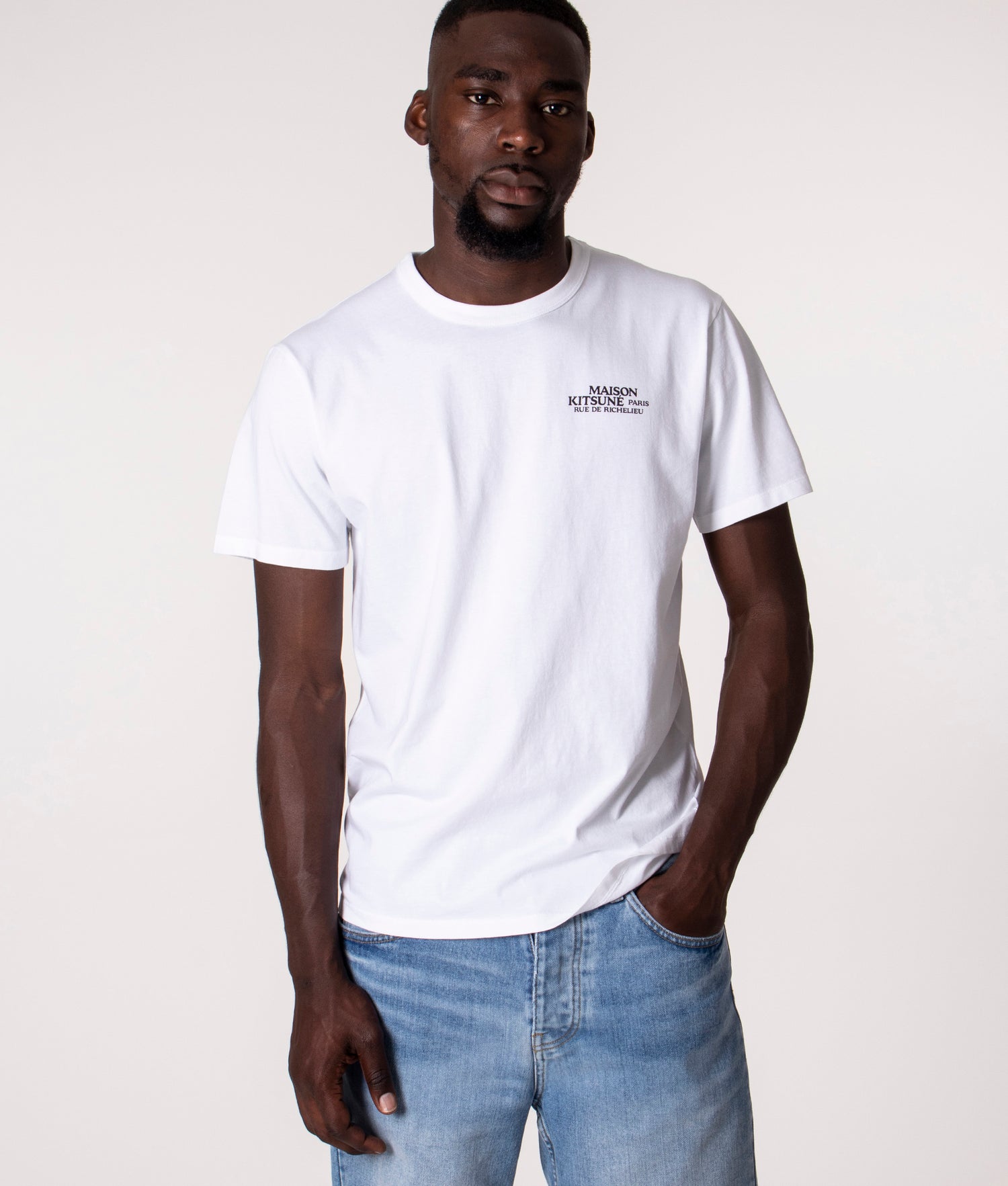 Rue De Richelieu Classic T-Shirt | Maison Kitsuné | EQVVS