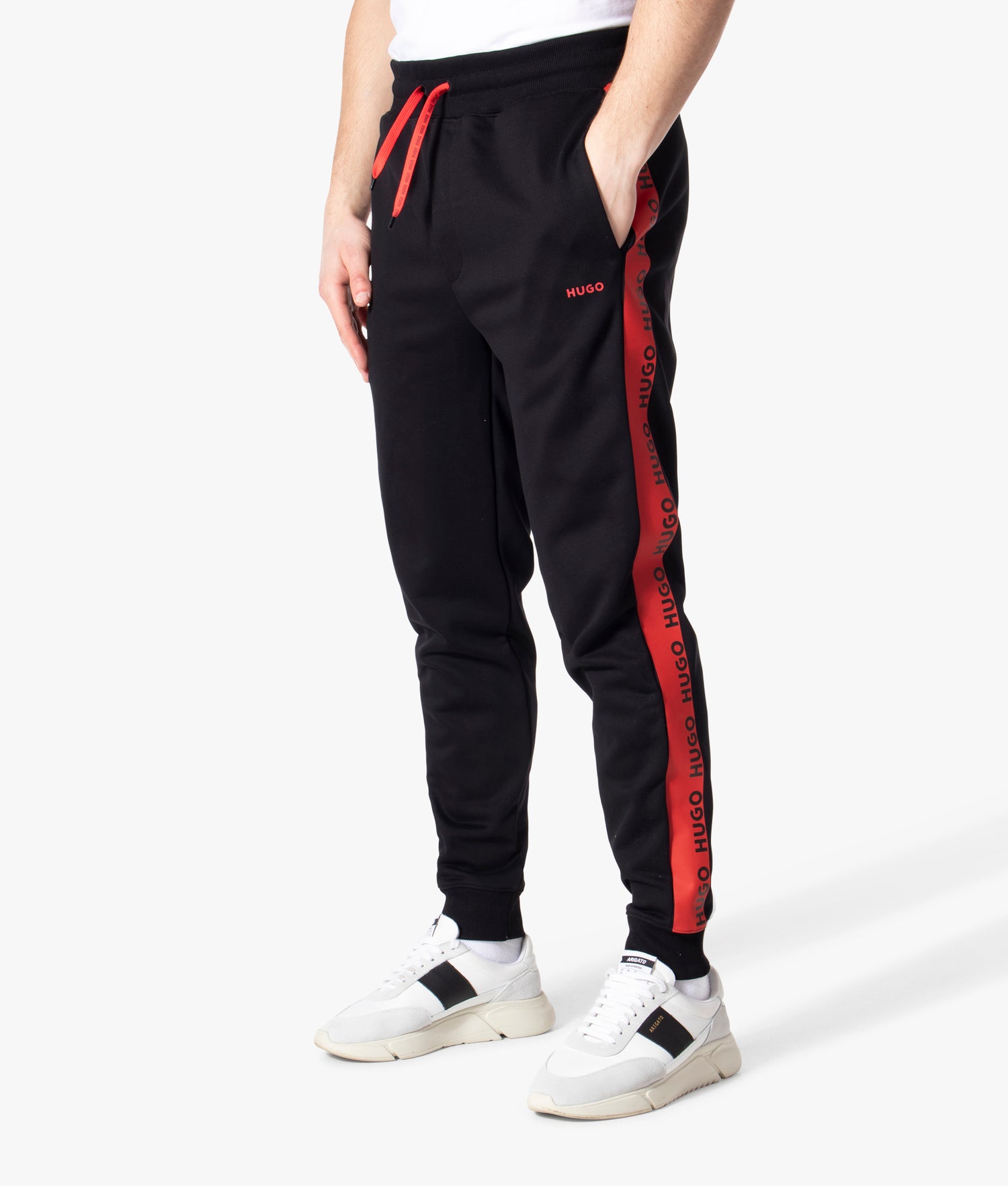 Hugo daky best sale tape fleece pants