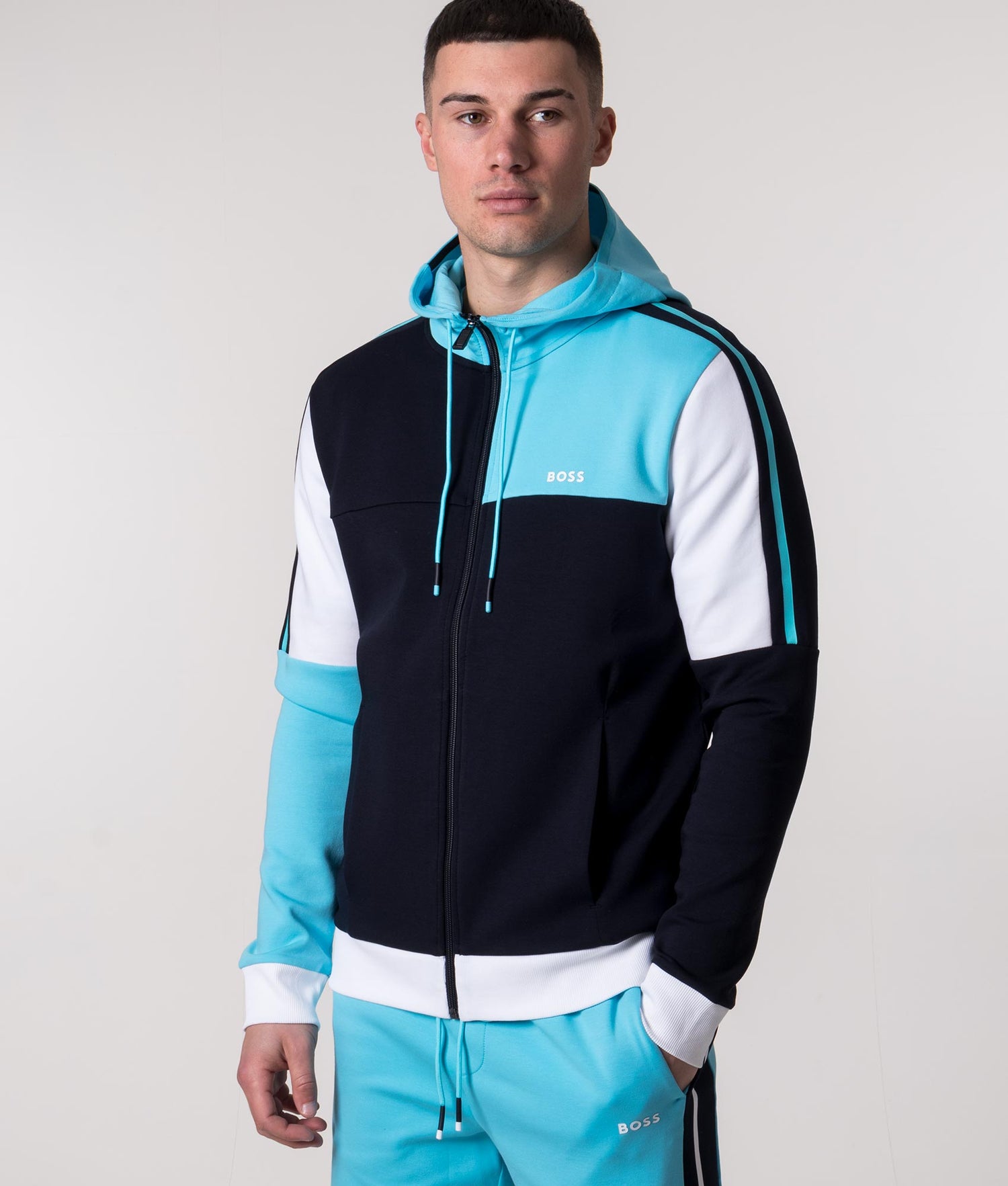 Mens hugo boss zip store up