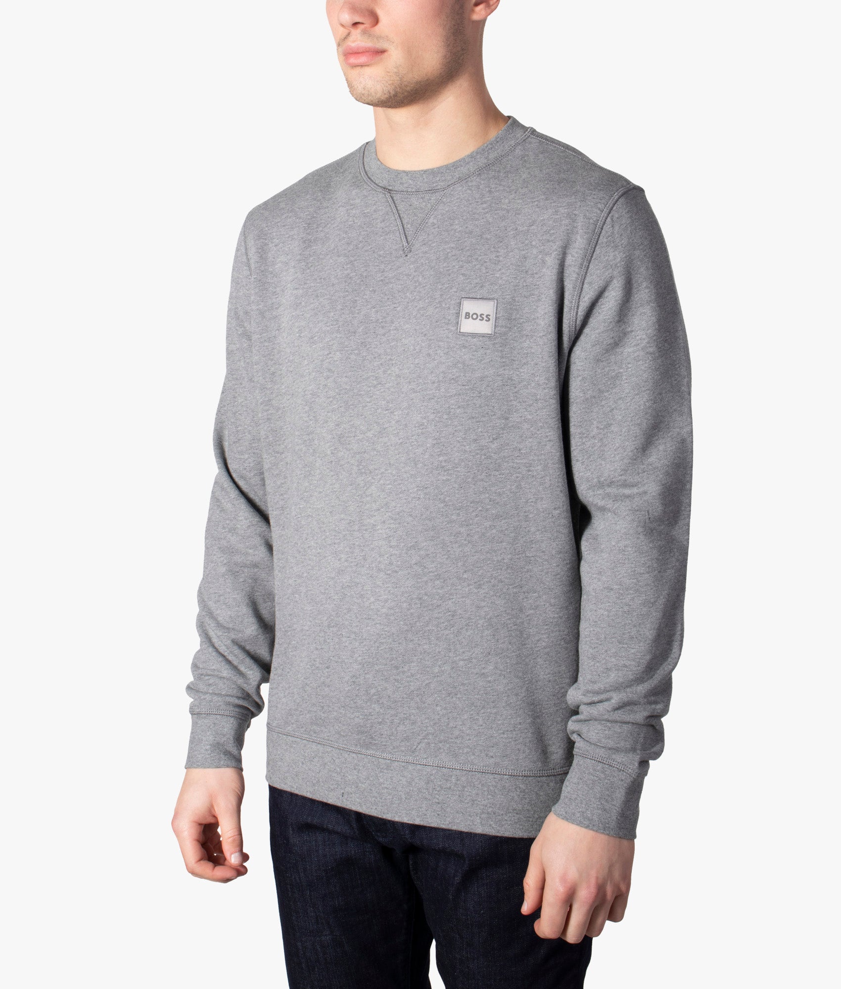 Sweat - HUGO BOSS - 037 Medium Grey - 50468443 Westart 10234591 01