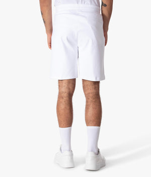 Regular-Fit-Doolio-Cropped-Logo-Sweat Shorts-White-HUGO-EQVVS