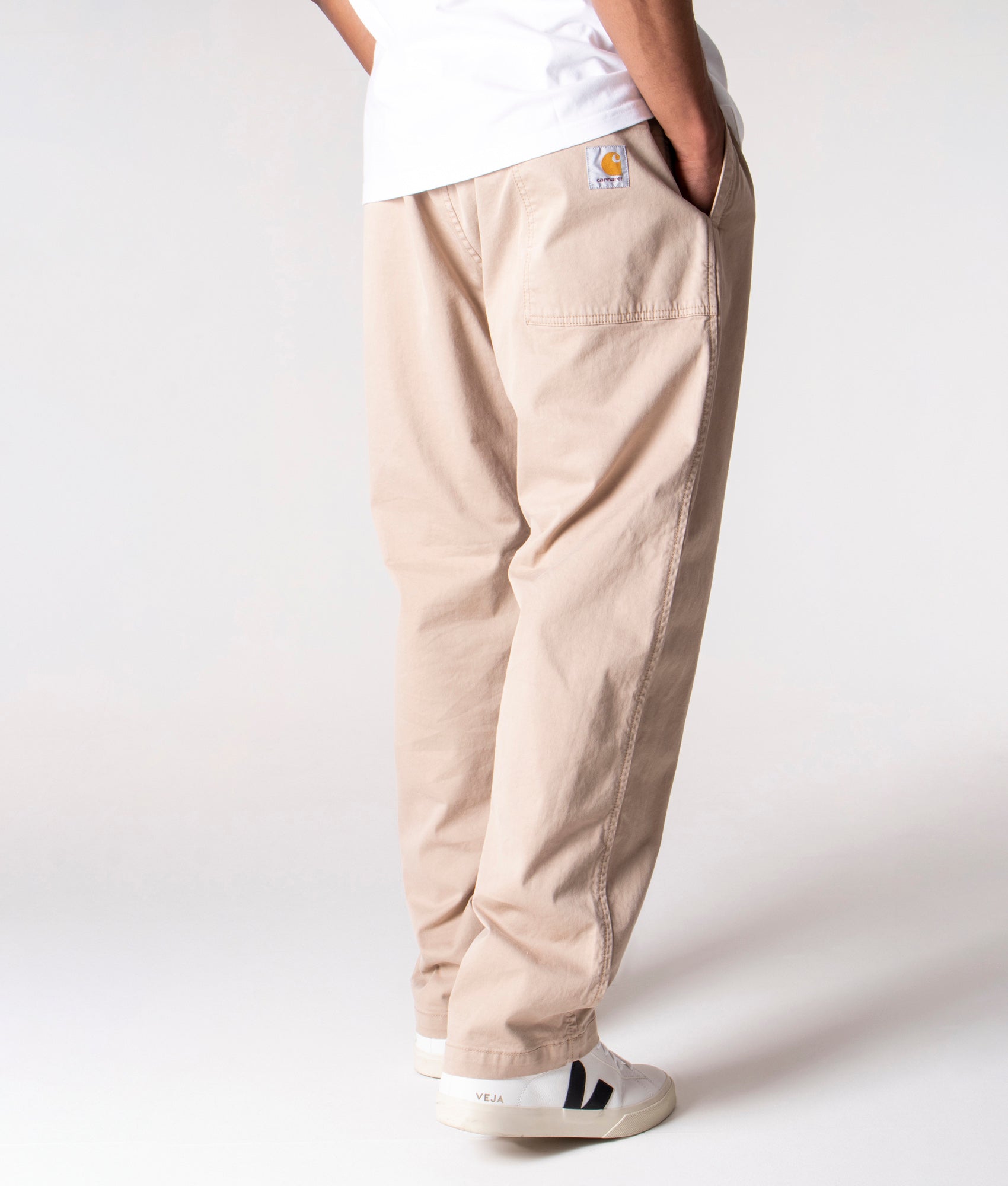 Relaxed Fit Lawton Pants Wall (beige) | Carhartt WIP | EQVVS