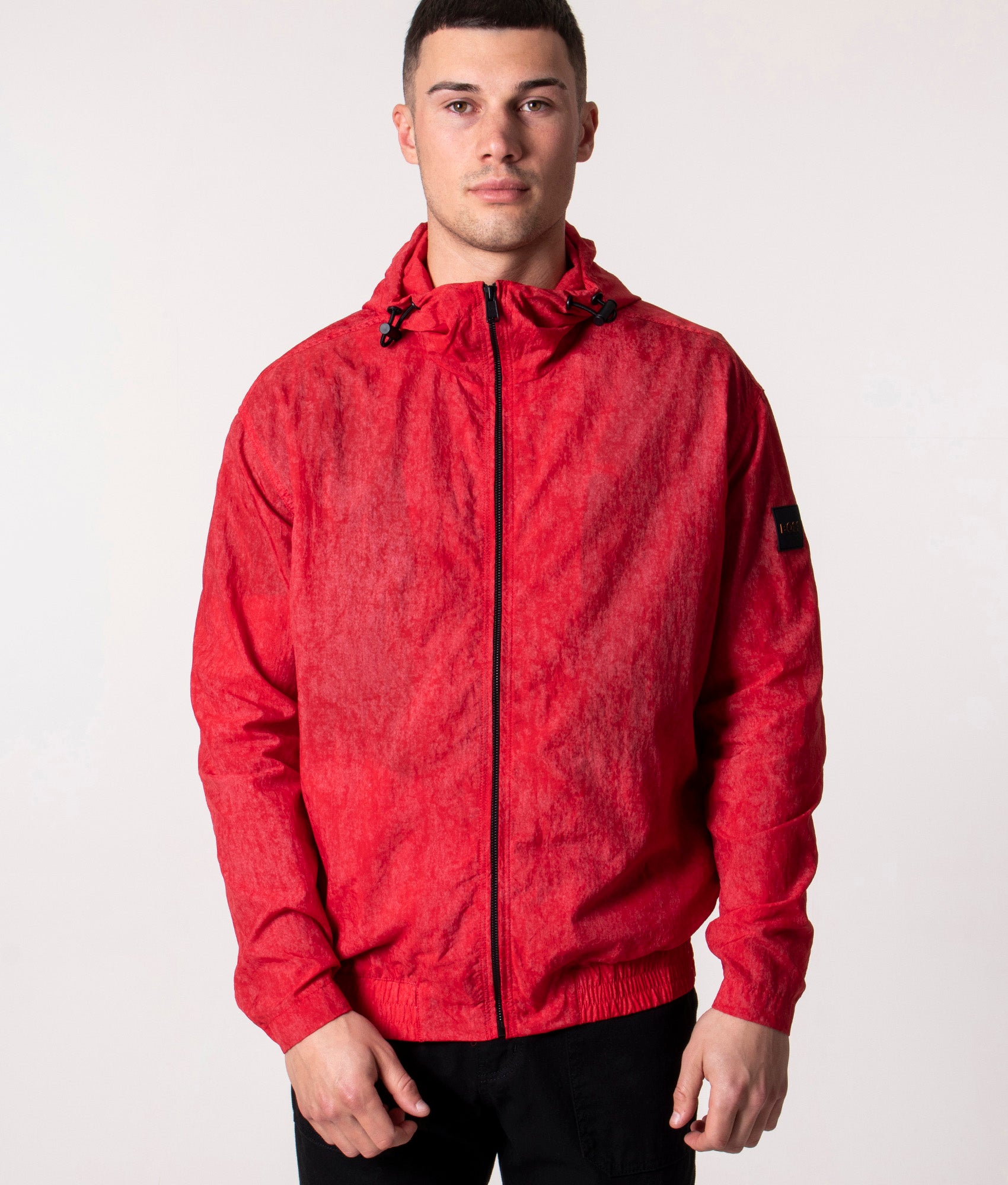 Boss hotsell red jacket