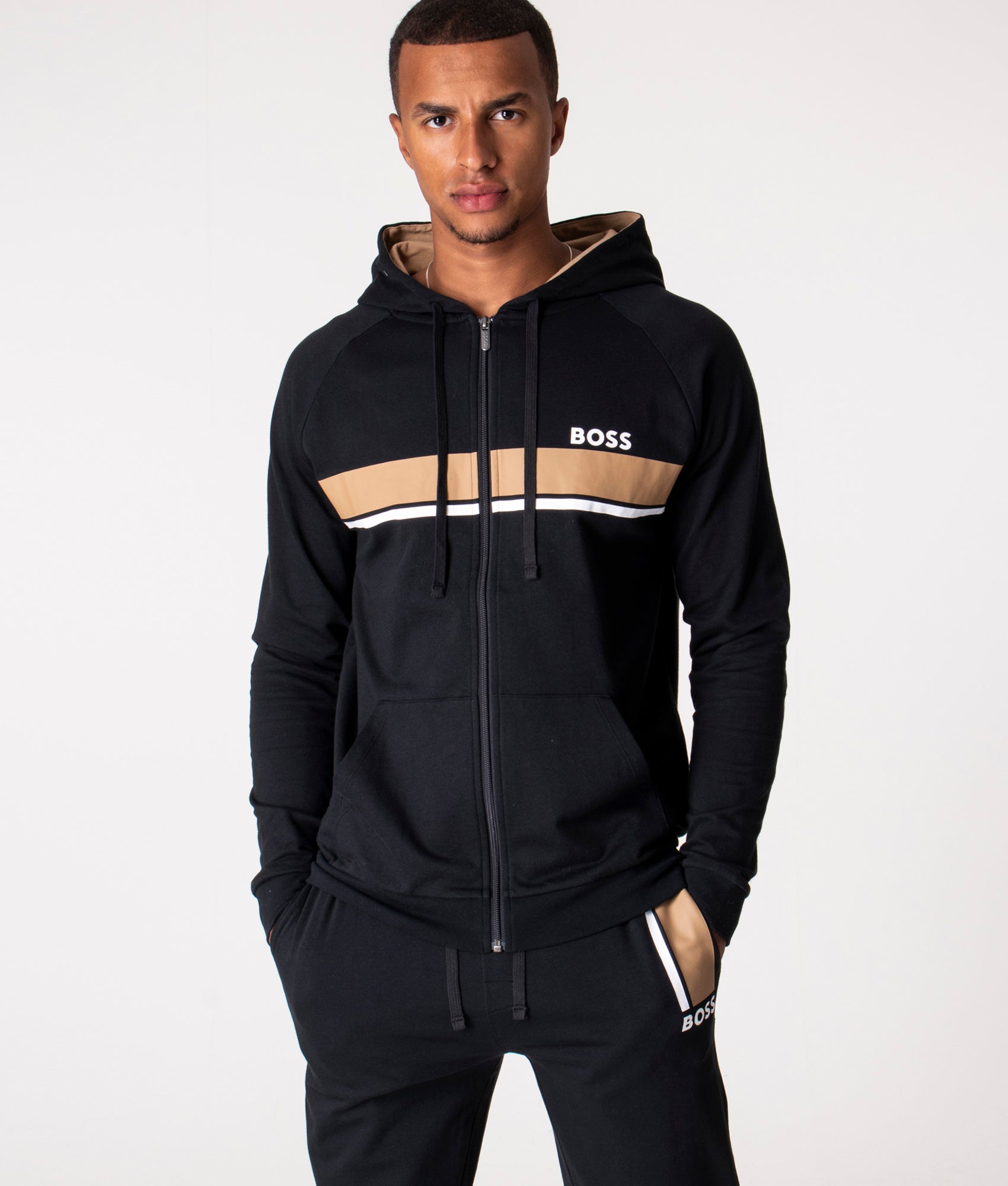 Boss authentic clearance full zip hoodie