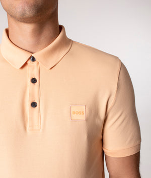 Orange Passenger Shirt Slim | EQVVS | BOSS Fit Polo Pastel