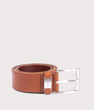 Italian-Leather-Connio-Belt-Medium-Brown-BOSS-EQVVS