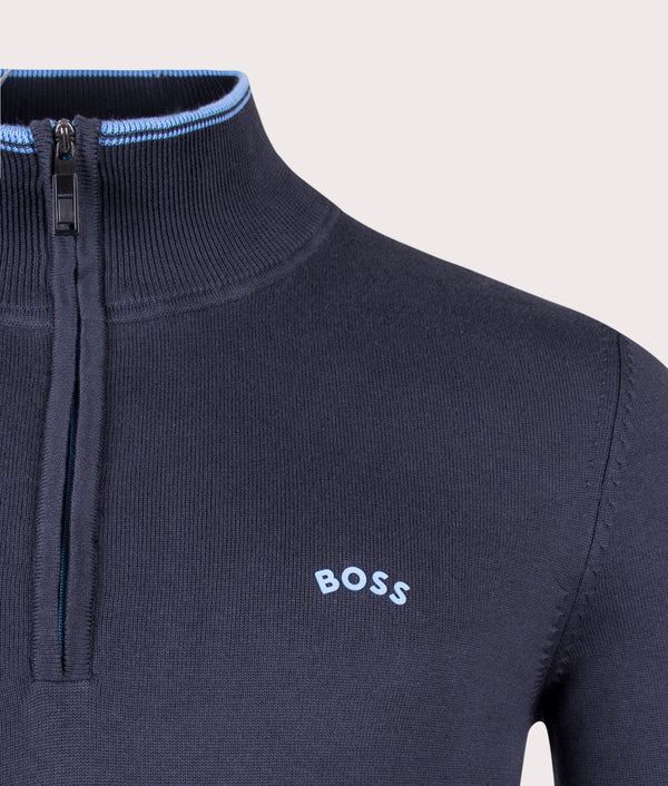 Boss zimex outlet half zip knit