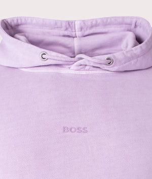 Relaxed-Fit-Garment-Dyed-Wefade-Hoodie-Light/Pastel-Purple-BOSS-EQVVS