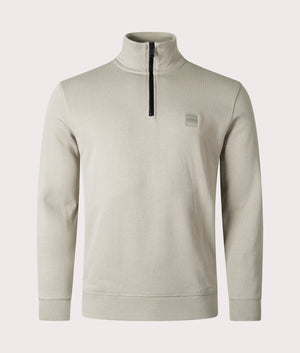 Boss quarter zip sweater best sale