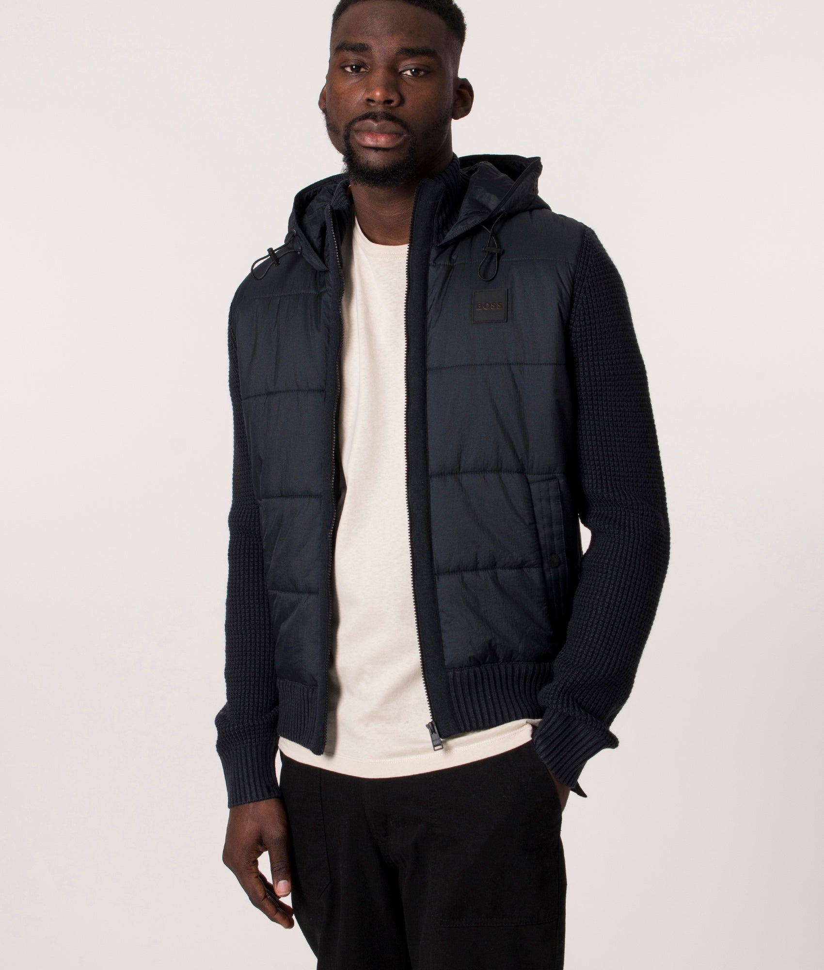 Boss oroy deals jacket dark blue