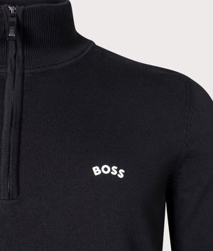 Quarter-Zip-Zallo-Sweatshirt-Black-BOSS-EQVVS