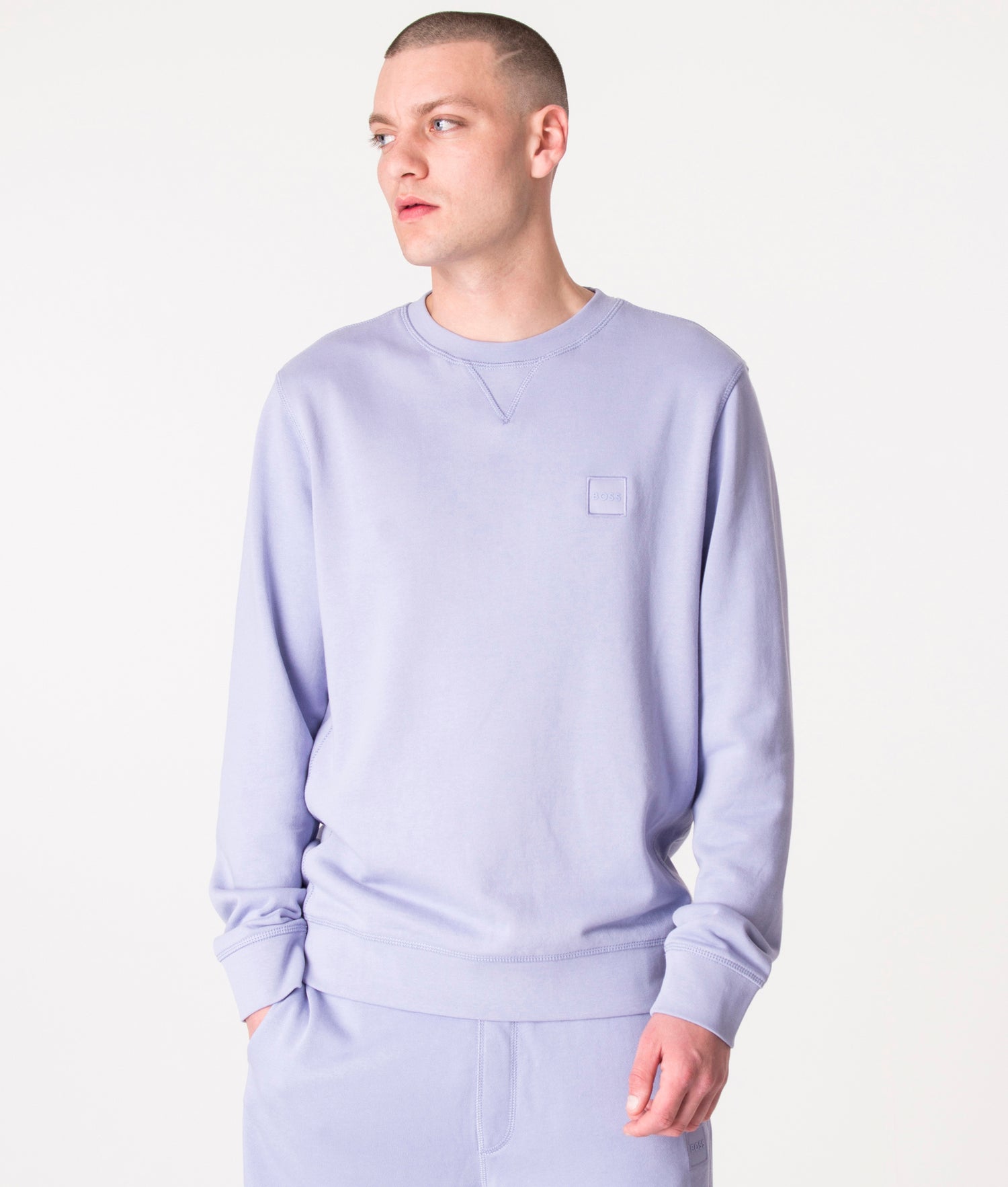 Pastel cheap purple sweatshirt