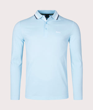 Pastel color shop polo long sleeves