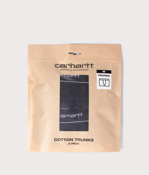 Two-Pack-Of-Cotton-Trunks-Black/Black-Carhartt-WIP-EQVVS