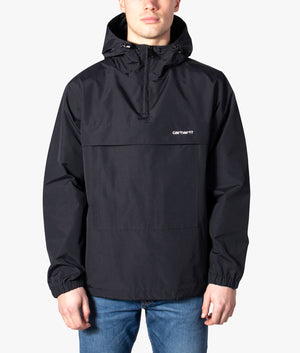 Lightweight-Windbreaker-Jacket-Black/White-Carhartt-WIP-EQVVS