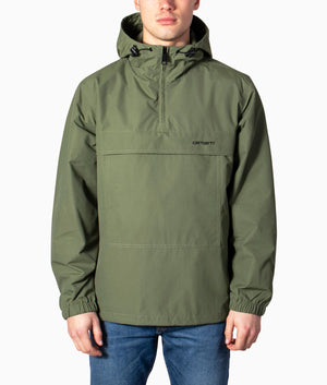 Lightweight-Windbreaker-Jacket-Dollar-Green/Black-Carhartt-WIP-EQVVS