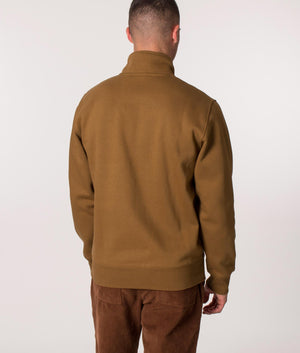 Carhartt chase outlet sweatshirt hamilton brown