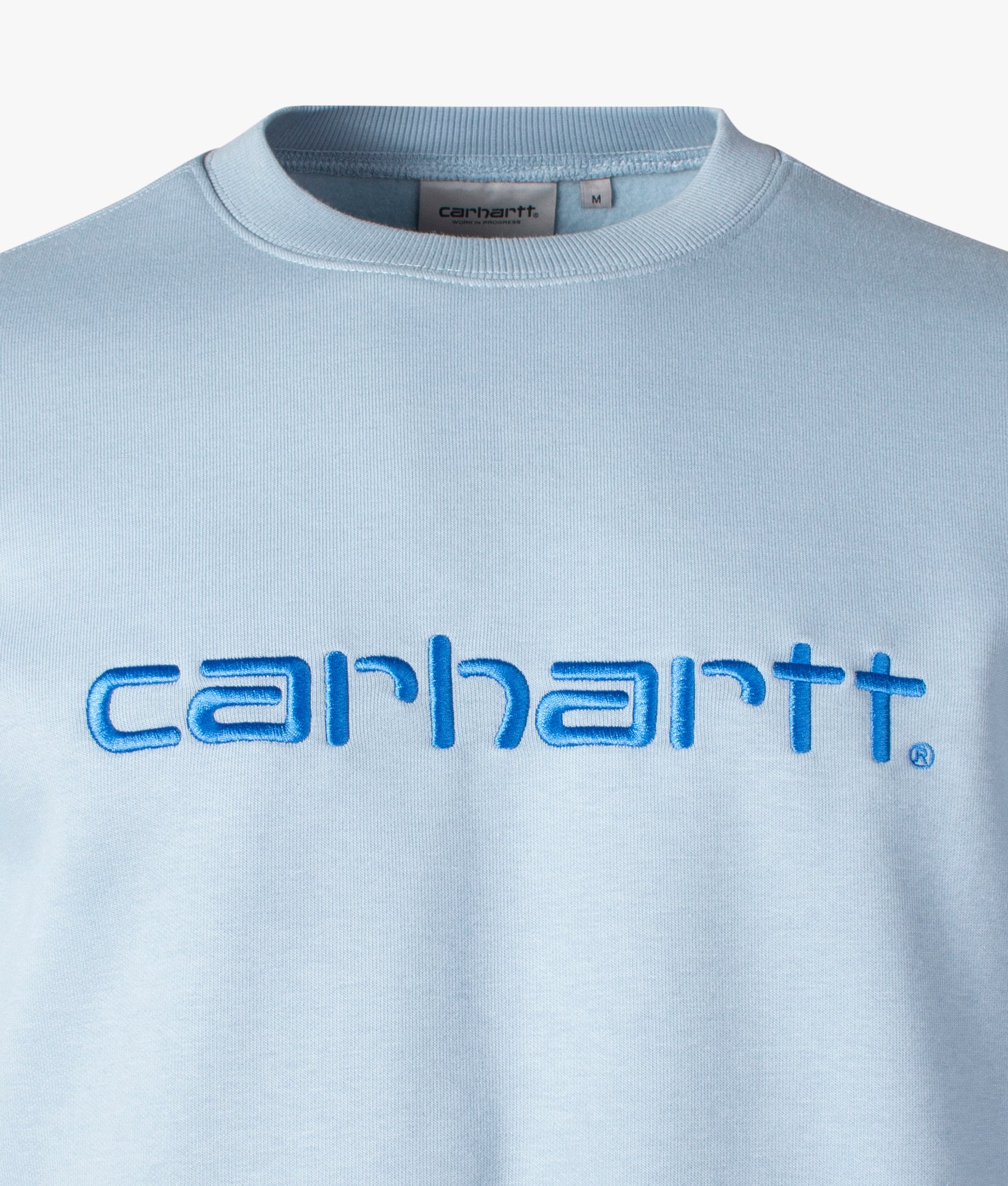 Hooded Carhartt Sweat Frosted Blue / Gulf