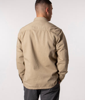 Charter Shirt in Ammonite, Carhartt WIP at EQVVS. Back Shot.