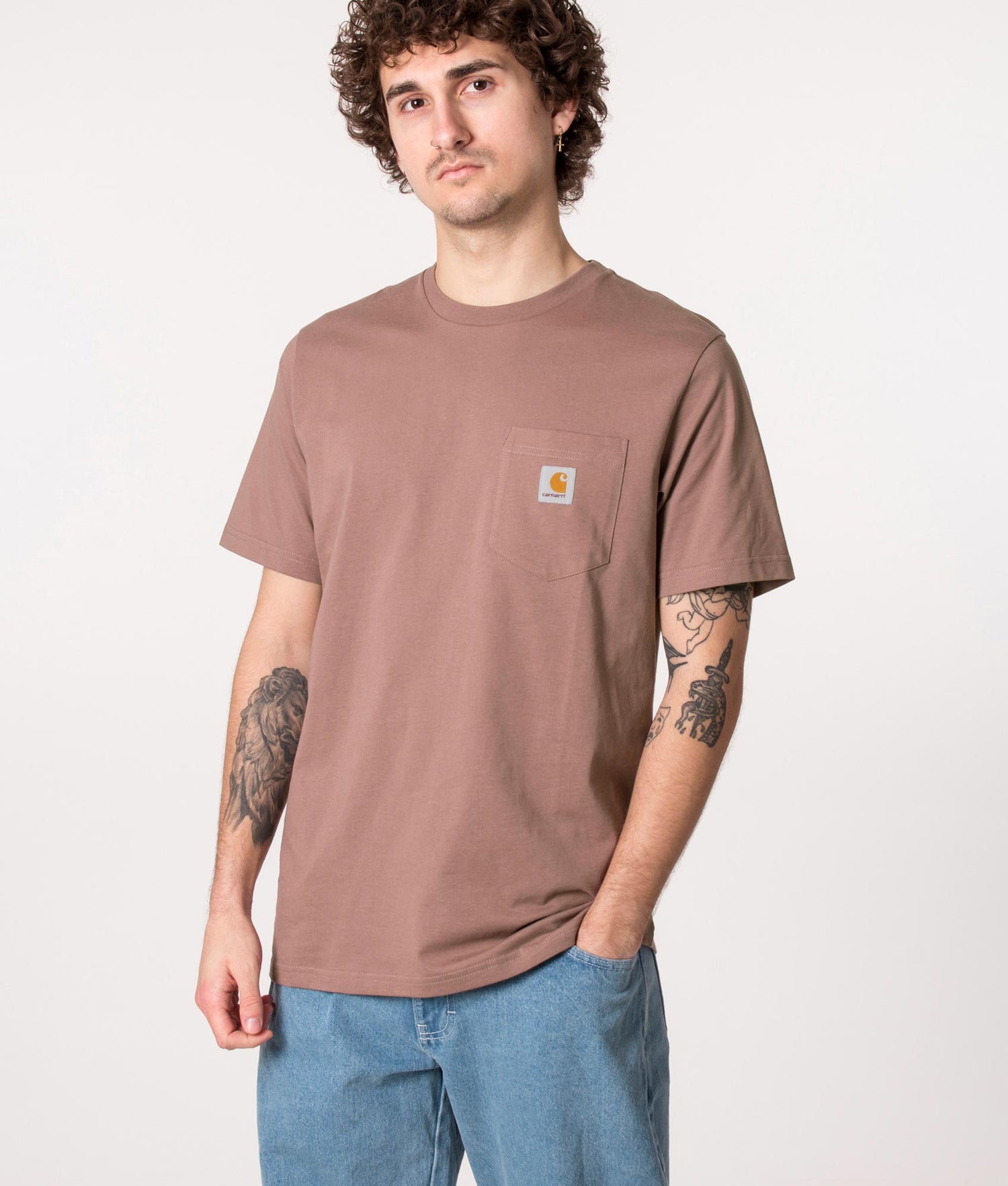 T-shirts Carhartt WIP Short Sleeve Pocket T-Shirt Lupinus