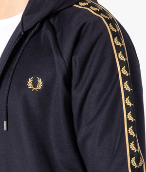 Gold Tape Hooded Track Jacket | Fred Perry | EQVVS