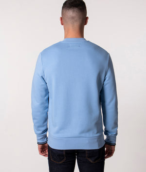 Crew-Neck-Sweatshirt-Sky-Fred-Perry-EQVVS