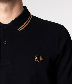 Twin-Tipped-Fred-Perry-Polo-Black/Shadedston-Fred-Perry-EQVVS